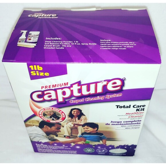 Milliken Premium "Capture" Carpet Cleaning Total Care Kit/ Old Stock- New Box - Picture 5 of 11